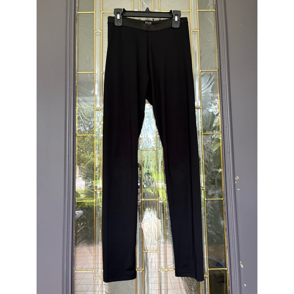 NEW Hue Tummy Control Black Leggings SM